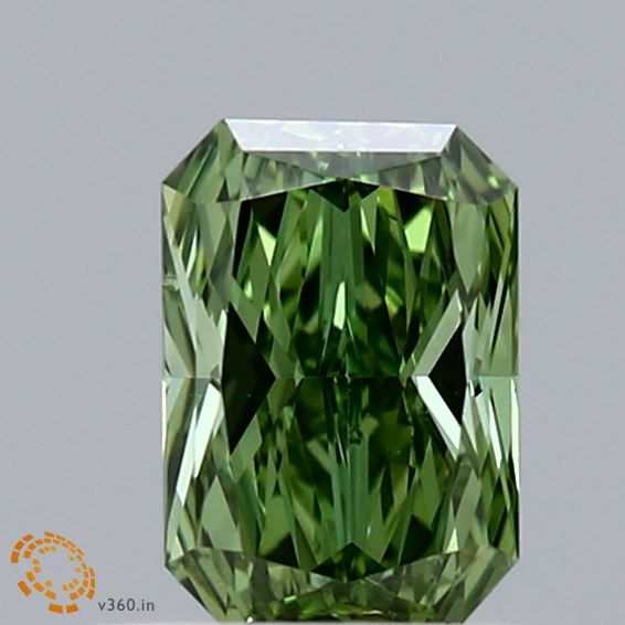 0.43 CT Fancy Vivid Yellow RADIANT