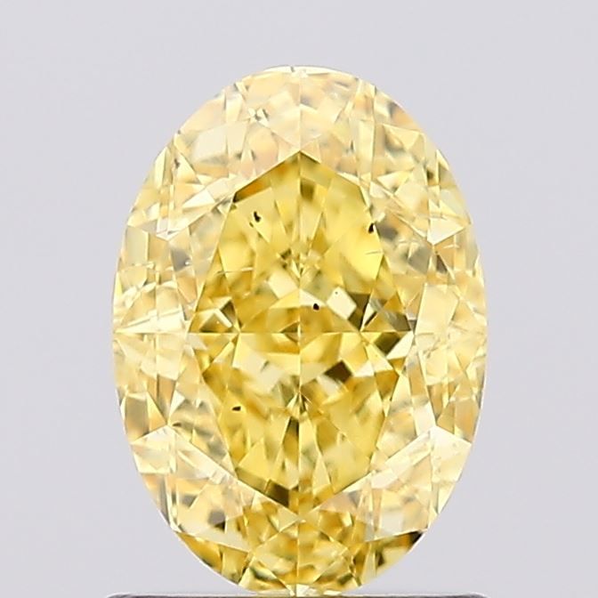 1.21 CT Fancy Vivid Yellow OVAL