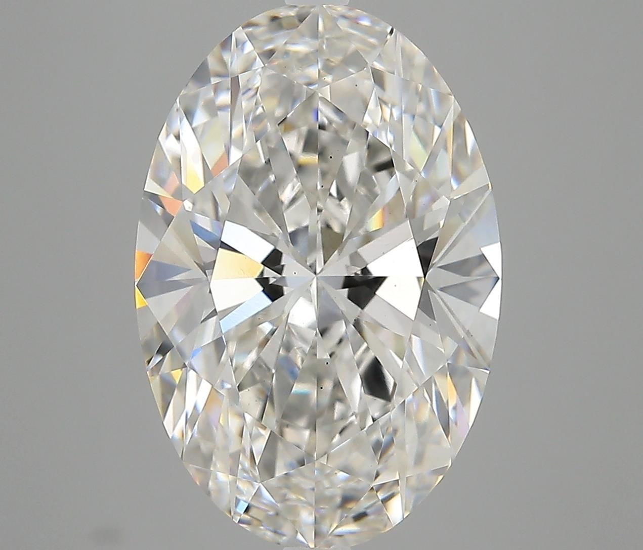 Diamant Ovale 6.50 ct - Couleur G - Pureté VS1
