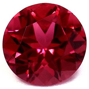 Turmalin 1,87 ct, różowy, szlif okrągły