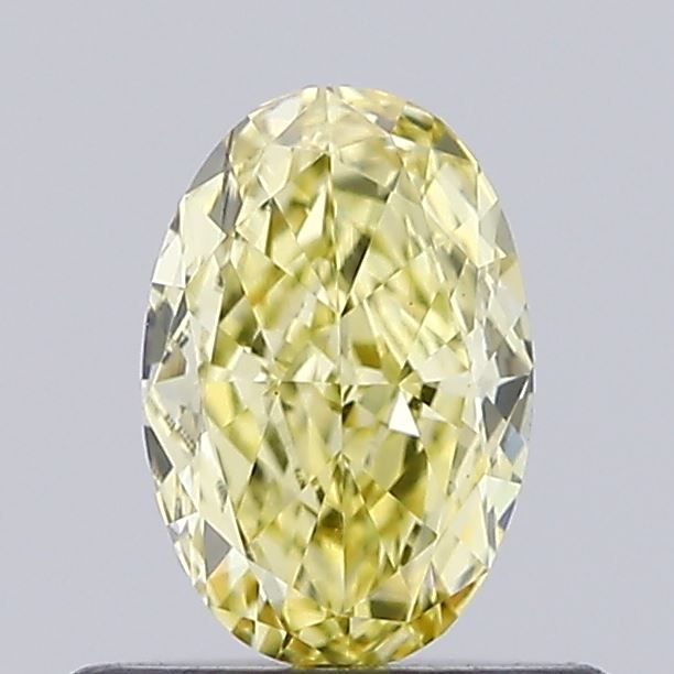 0.45 CT Fancy Intense Yellow OVAL