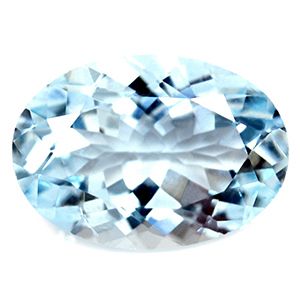Akwamaryn 3,51 ct, niebieski, szlif owalny