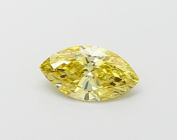 0.56 CT Fancy Intense Yellow MARQUISE
