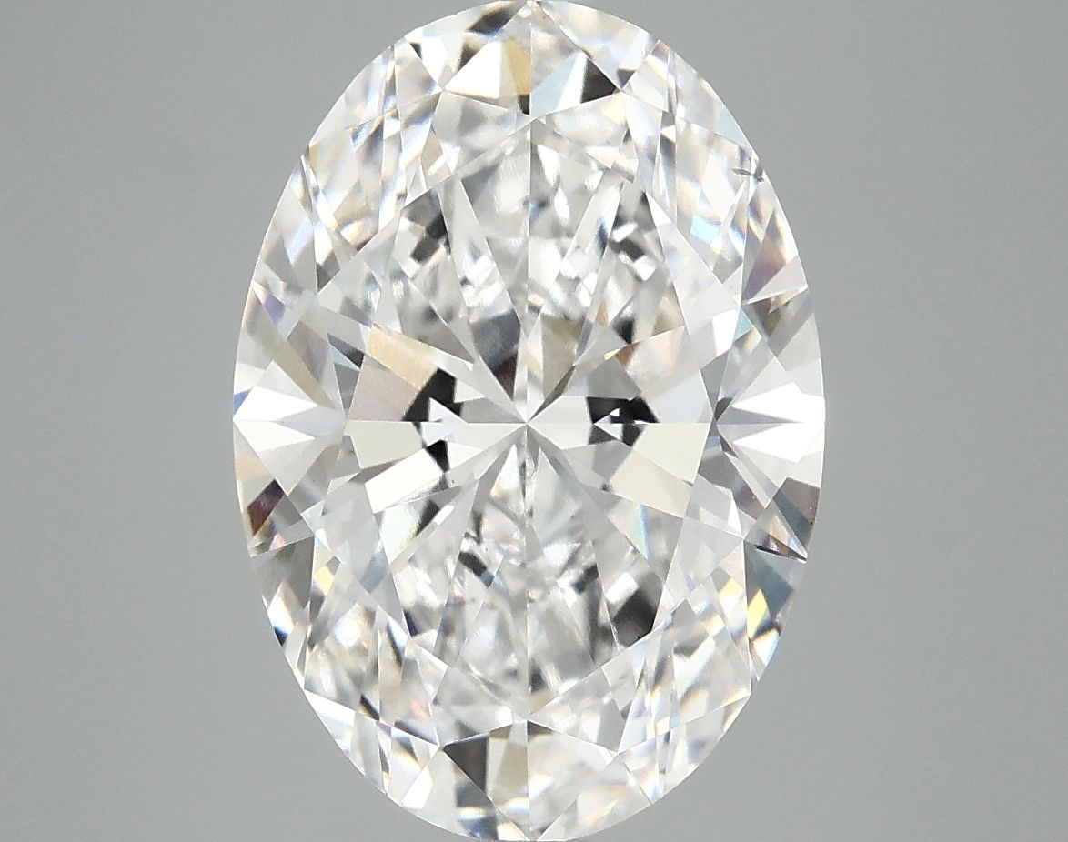 Diamant Ovale 5.04 ct - Couleur E - Pureté VS1