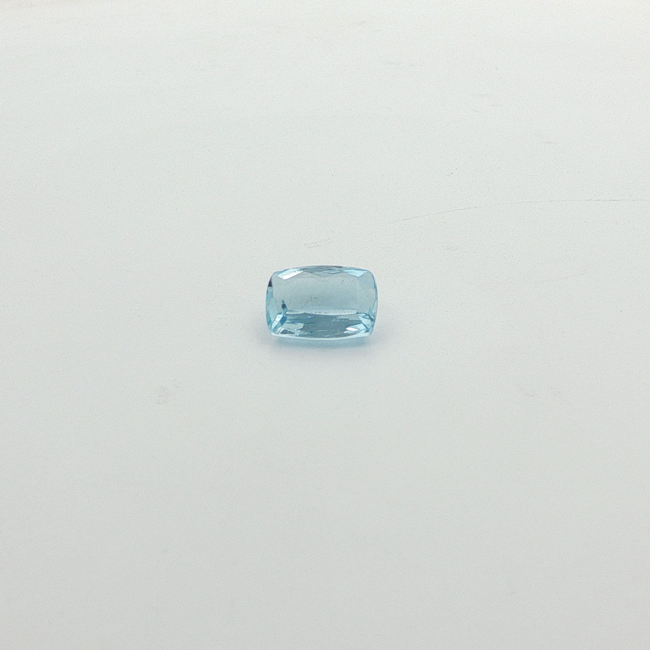1.81 ct Cushion aquamarine