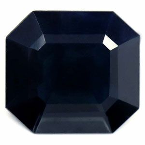 SAPPHIRE FACETED 6.67ct BLUE Navy Blue EC MADAGASCAR HEATED