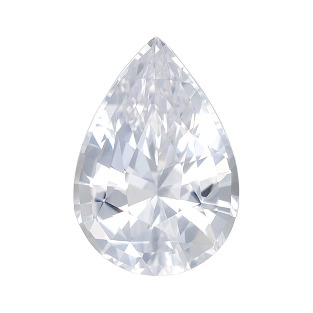 SAPPHIRE FACETED 2.48ct WHITE SI SRILANKA HEATED