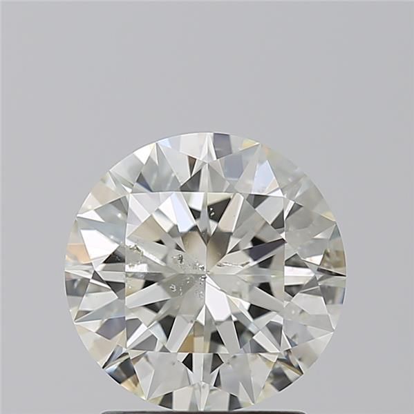 Diamant Rond 2.01 ct - Couleur K - Pureté SI2