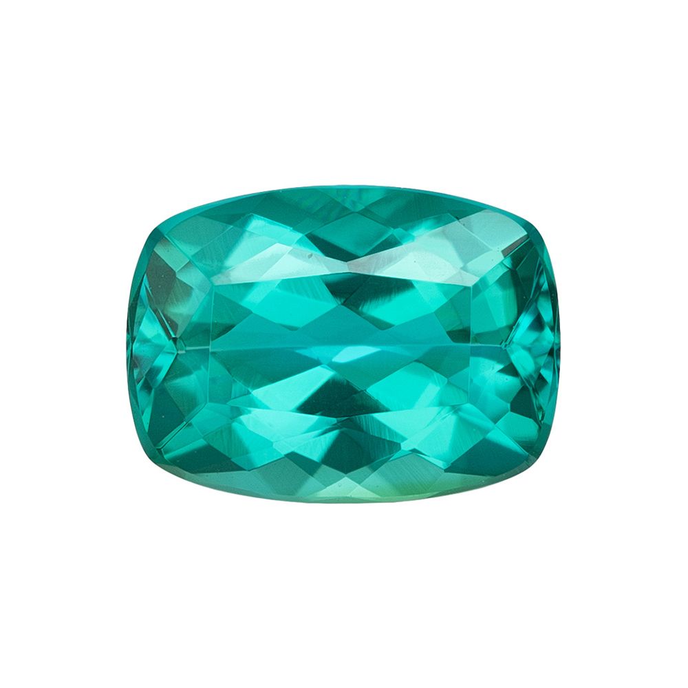 TOURMALINE FACETED 1.28ct TEAL SI BRAZIL HEATED