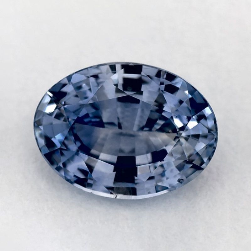 Szafir 1,47 ct, niebieski, szlif owalny