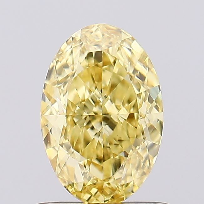 1.04 CT Fancy Intense Yellow OVAL