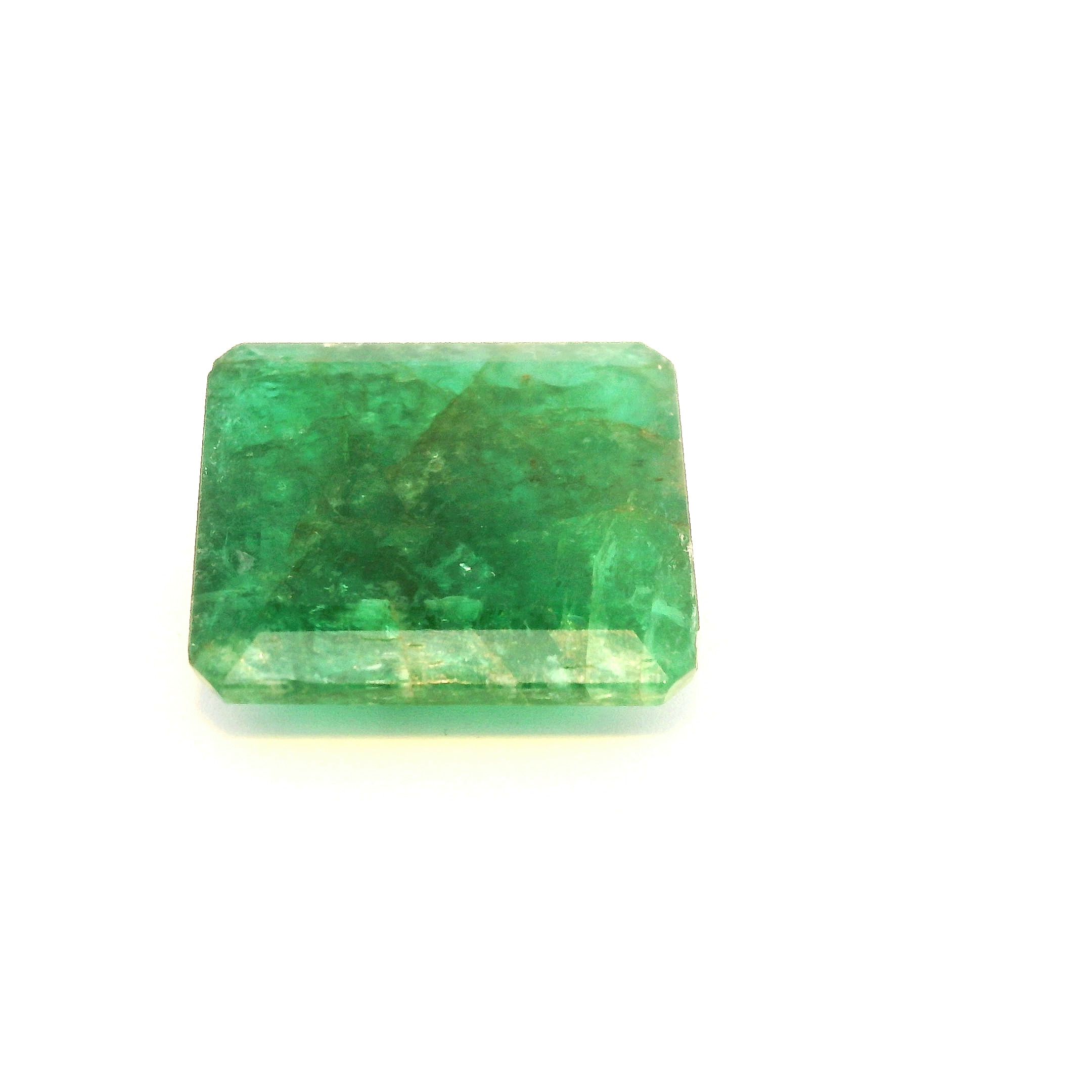 Szmaragd 10,64 ct, zielony, szlif ośmiokątny