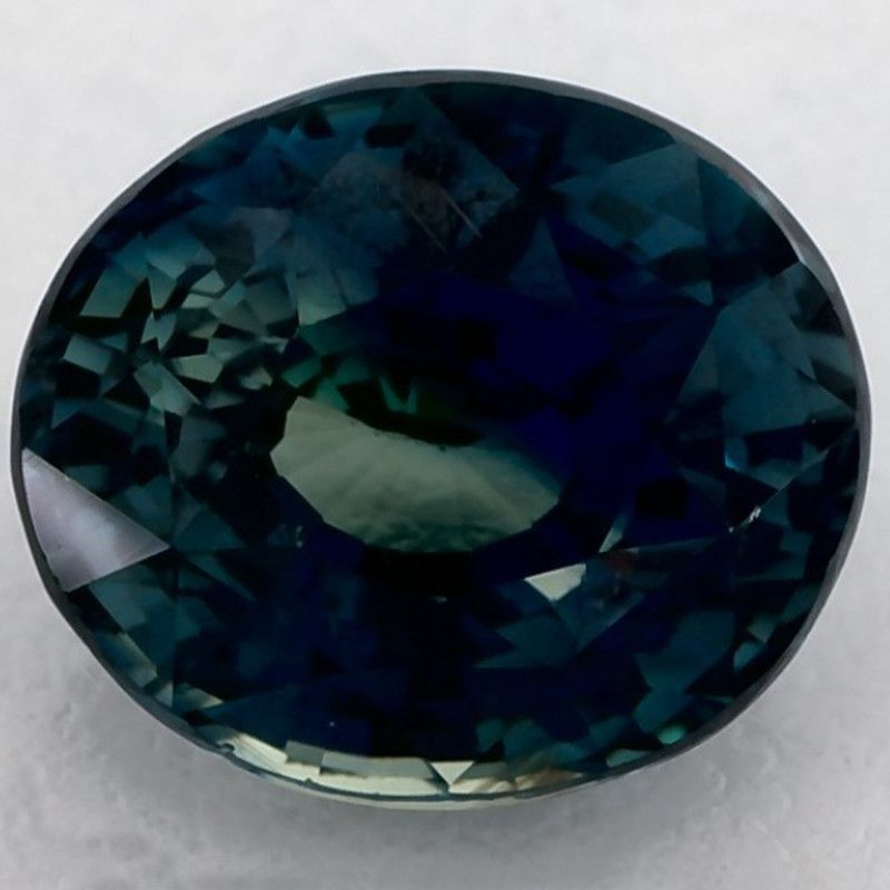Szafir 2,04 ct, niebieski, szlif owalny