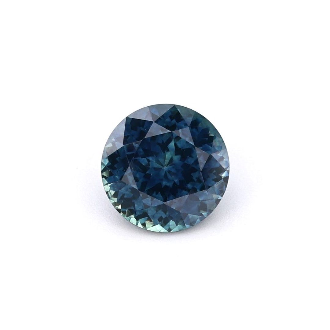 SAPPHIRE FACETED 1.39ct GREEN Green EC UNITEDSTATES HEATED