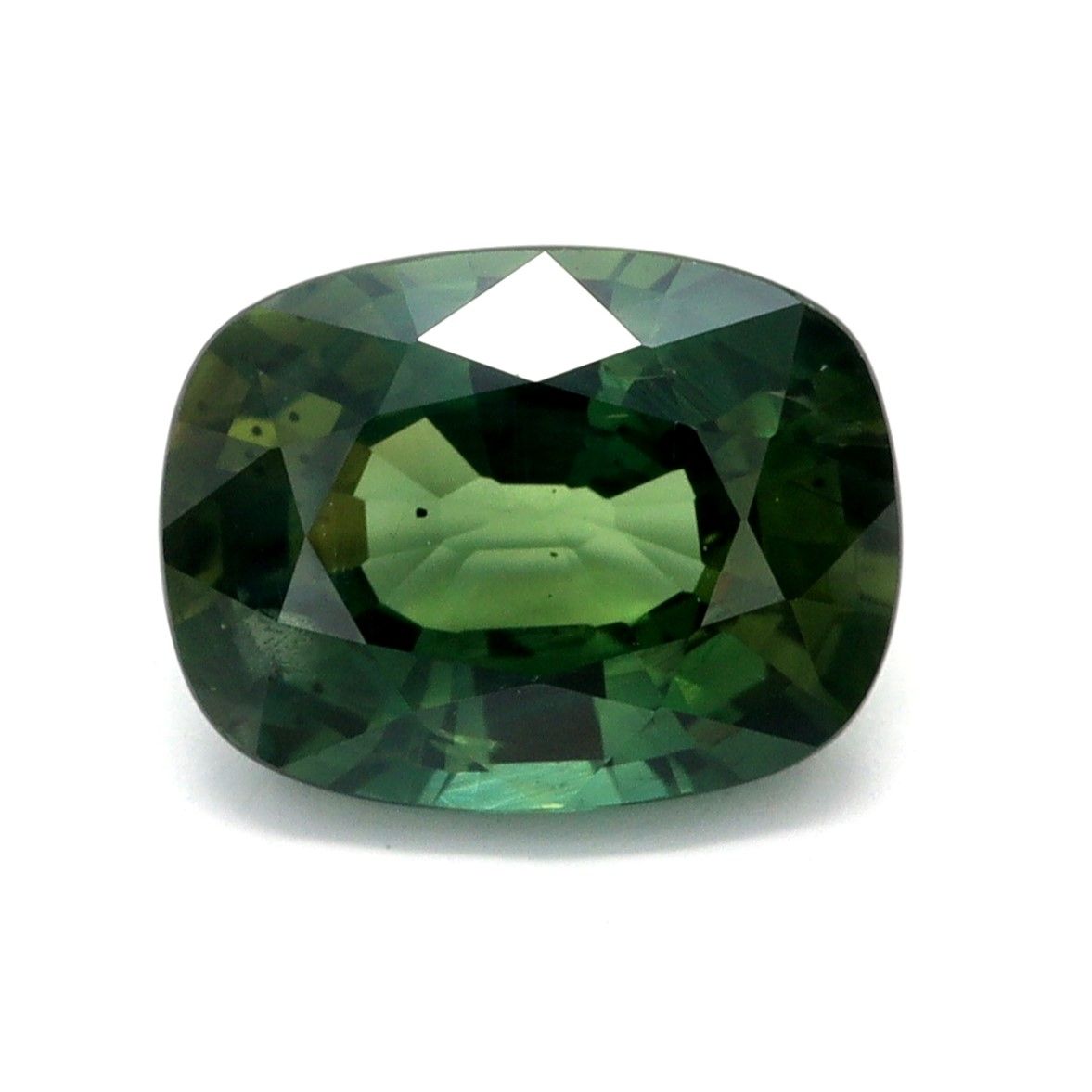 SAPPHIRE FACETED 1.93ct TEAL TEAL SI AUSTRALIA HEATED
