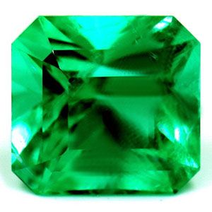 Szmaragd 1,97 ct, zielony, szlif szmaragdowy