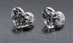 Prírodný diamant srdce, I1,...