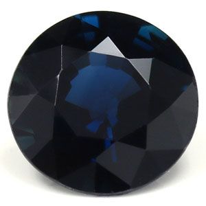 SAPPHIRE FACETED 0.98ct BLUE Navy Blue EC MADAGASCAR NONE