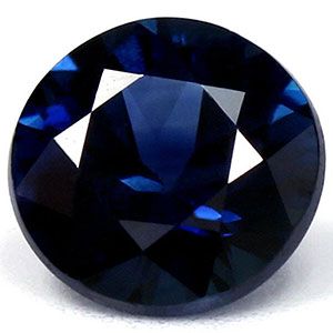 SAPPHIRE FACETED 1.11ct BLUE Deep Blue EC MADAGASCAR HEATED
