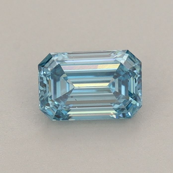 0.56 CT Fancy Vivid Blue EMERALD