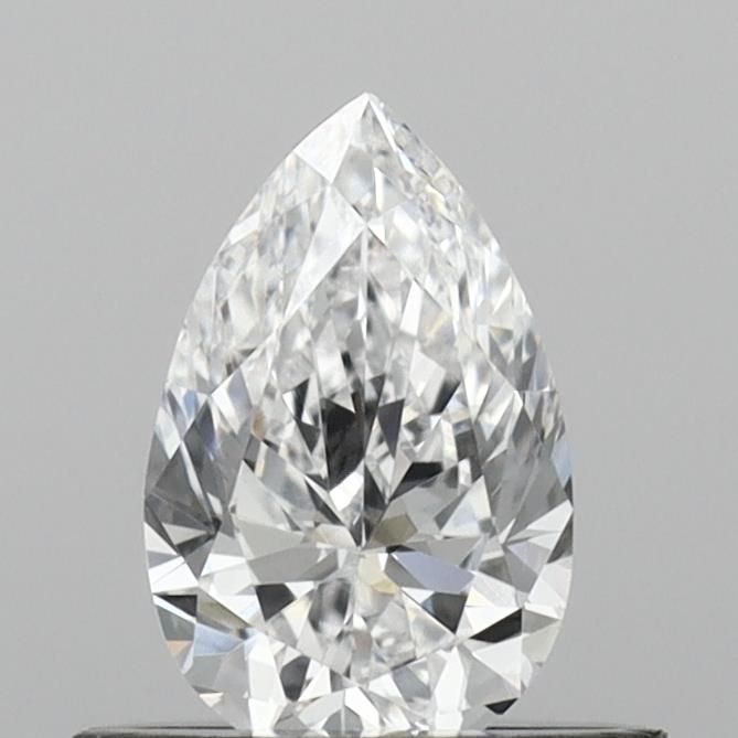 Pear 0.49ct E VS1 EX VG