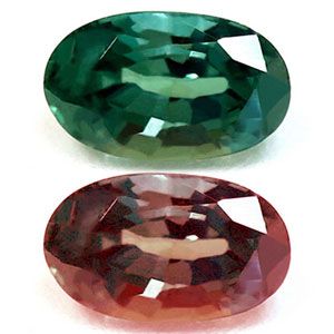 ALEXANDRITE FACETED 0.42ct GREEN Blue Green to Purple EC INDIA NONE