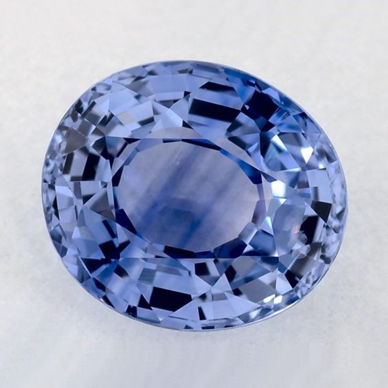 Szafir 1,86 ct, niebieski, szlif owalny