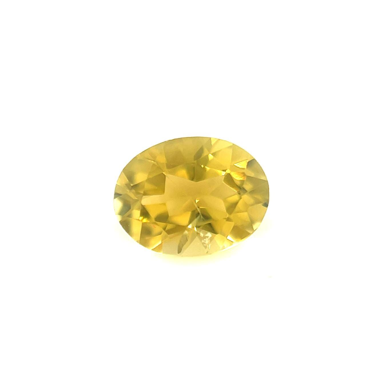 Turmalin 1,00 ct, żółty, szlif owalny