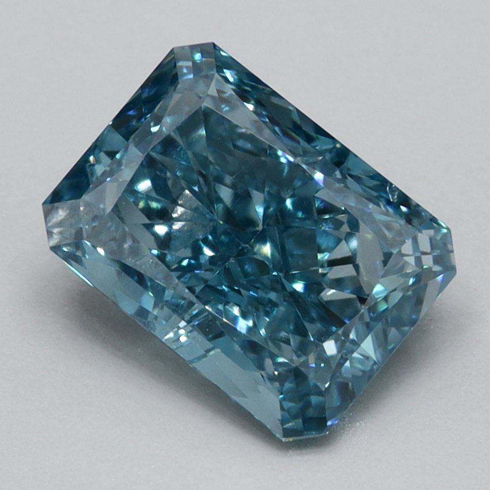 0.82 CT Fancy Vivid Blue RADIANT