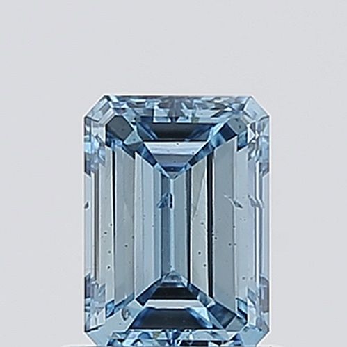 1.01 CT Fancy Vivid Blue EMERALD