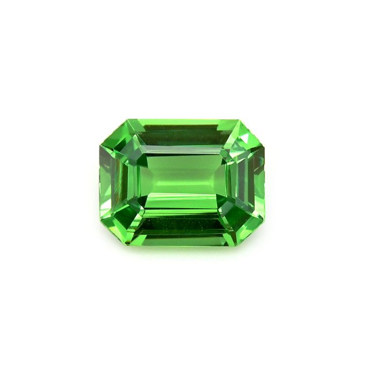 GARNET FACETED 1.7ct GREEN GREEN EC TANZANIA NONE