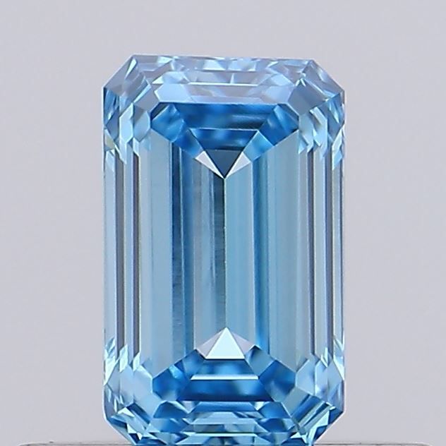 0.32 CT Fancy Vivid Blue EMERALD