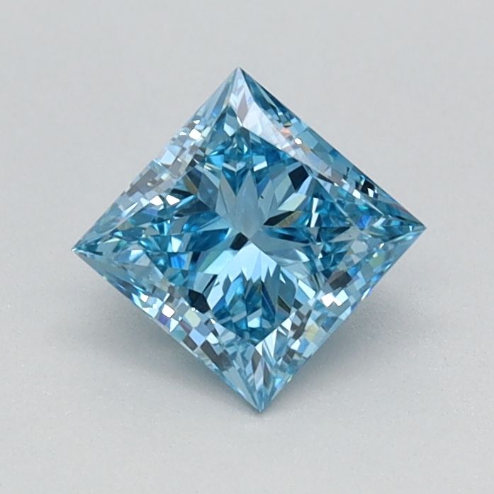 0.54 CT Fancy Vivid Blue PRINCESS