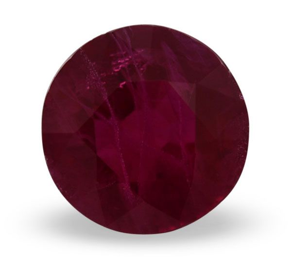 RUBY FACETED 0.5ct RED Red EC MADAGASCAR HEATED