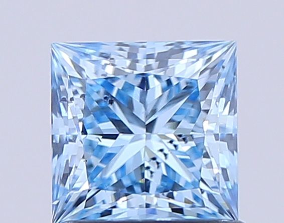 1.02 CT Fancy Vivid Blue PRINCESS