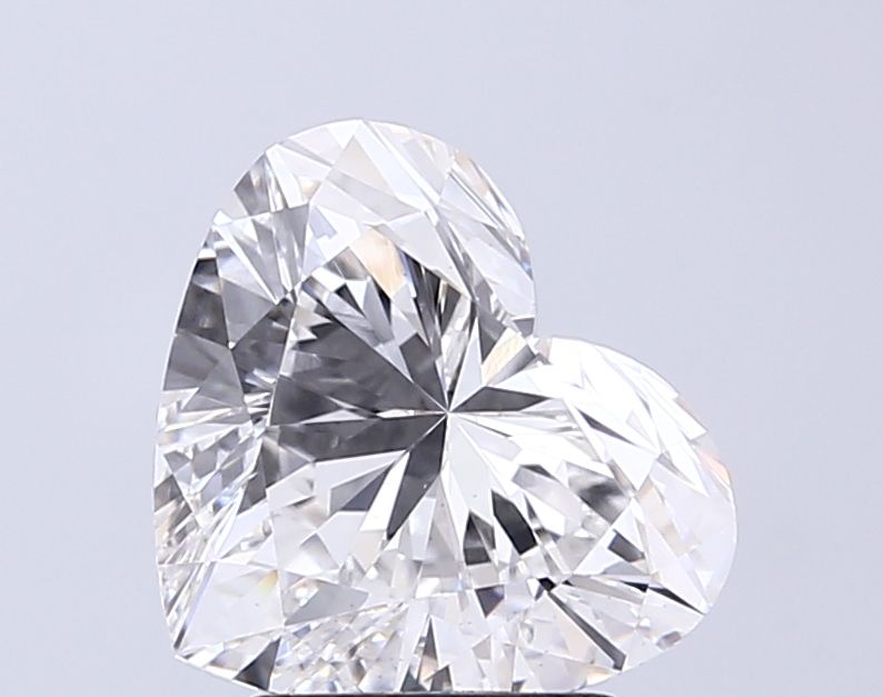 3.06 carat e VS1 EX Cut IGI heart diamond