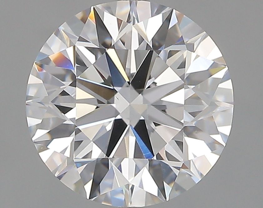 ROUND 2.5 Ct  D VS1 EX EX MED