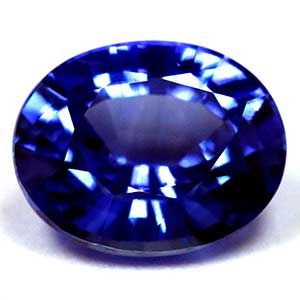 Szafir 1,67 ct, niebieski, szlif owalny