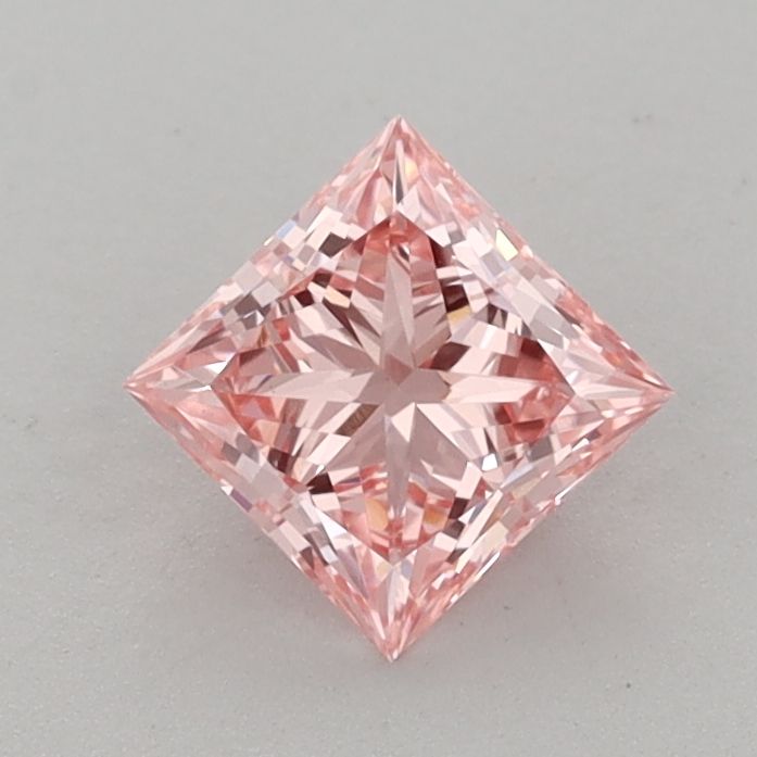 0.72 CT Fancy Vivid Pink PRINCESS