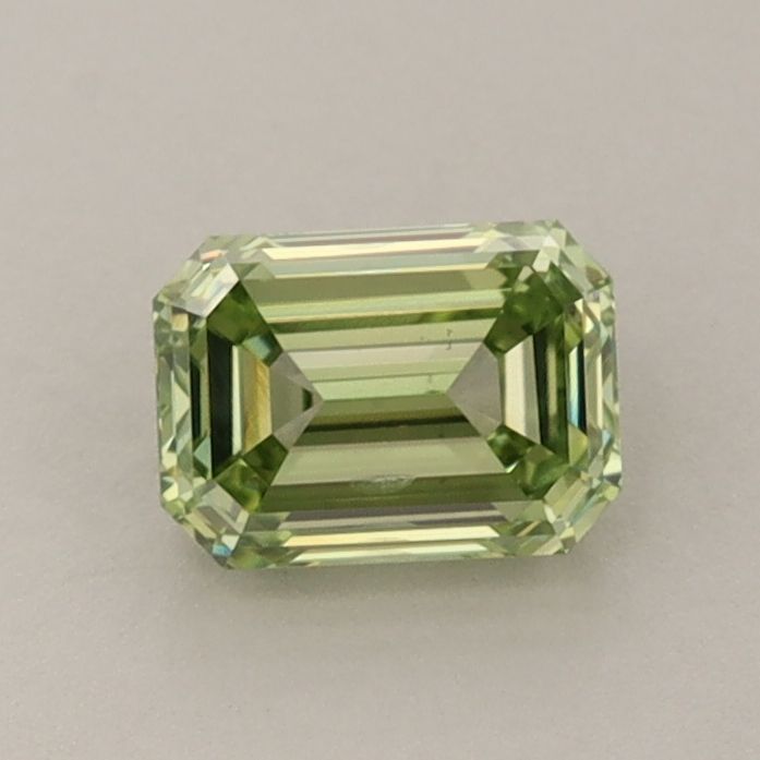 0.77 CT Fancy Vivid Green EMERALD