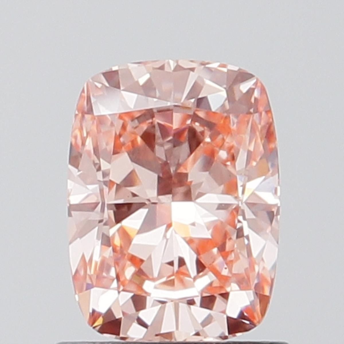 1.01 CT Fancy Intense Pink CUSHION BRILLIANT
