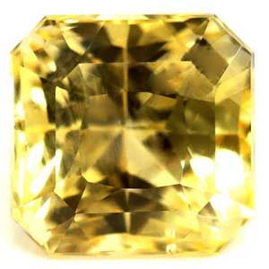 SAPPHIRE FACETED 2.72ct YELLOW Vivid Yellow EC SRILANKA NONE