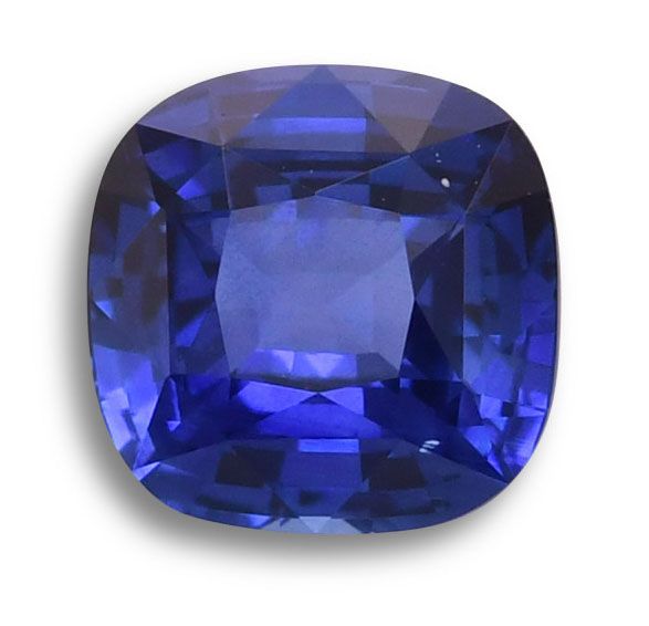 SAPPHIRE FACETED 1.58ct BLUE Blue EC SRILANKA HEATED