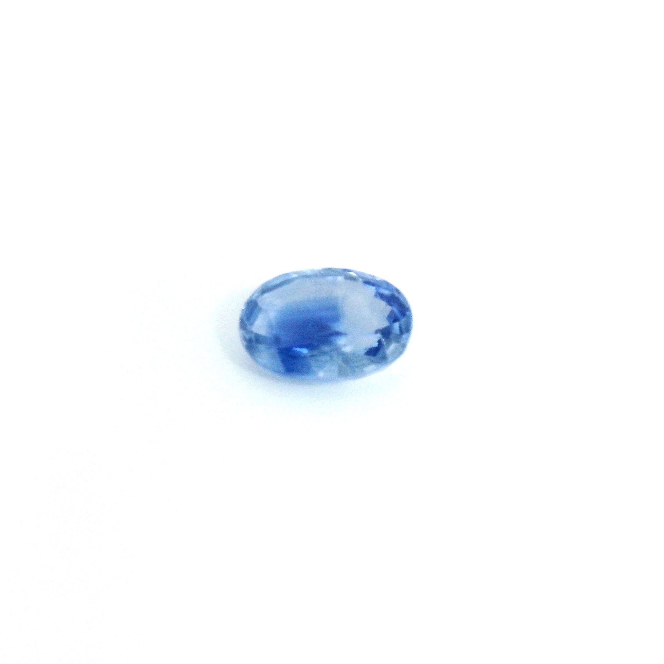 Szafir 1,14 ct, niebieski, szlif owalny