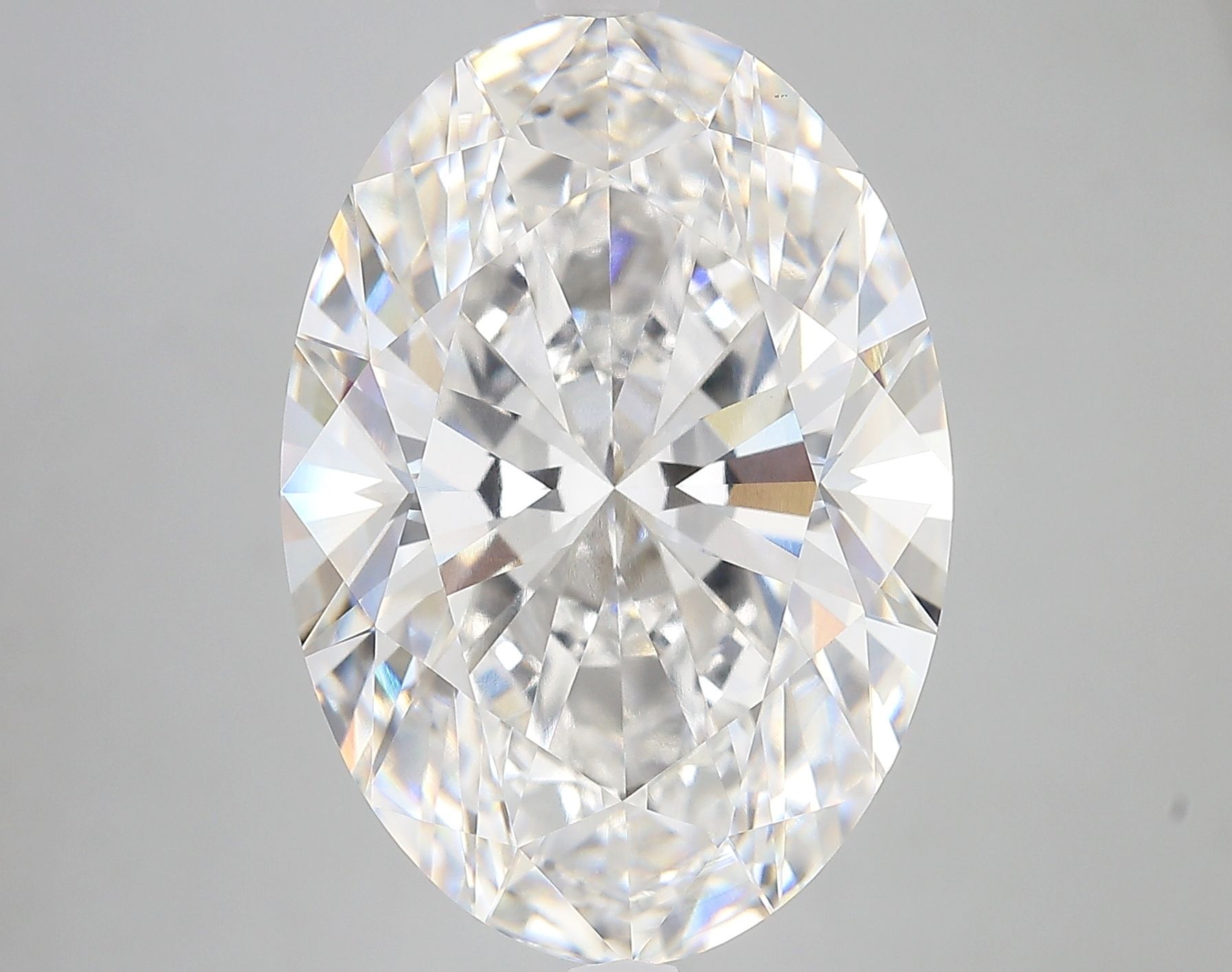 Diamant Ovale 15.10 ct - Couleur F - Pureté VVS2