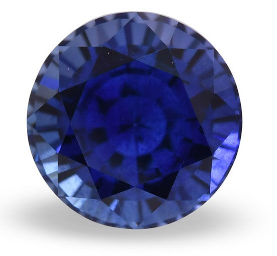 SAPPHIRE FACETED 1.36ct BLUE Blue EC SRILANKA HEATED