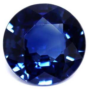 SAPPHIRE FACETED 0.75ct BLUE Intense Blue EC MADAGASCAR HEATED