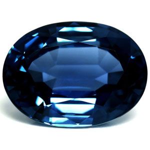 Szafir 1,64 ct, niebieski, szlif owalny