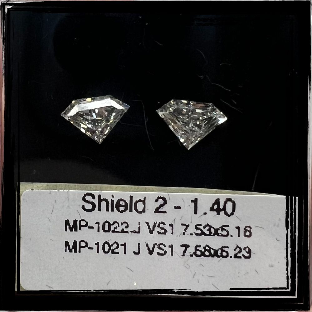 Prírodný diamant štít, VS1,...