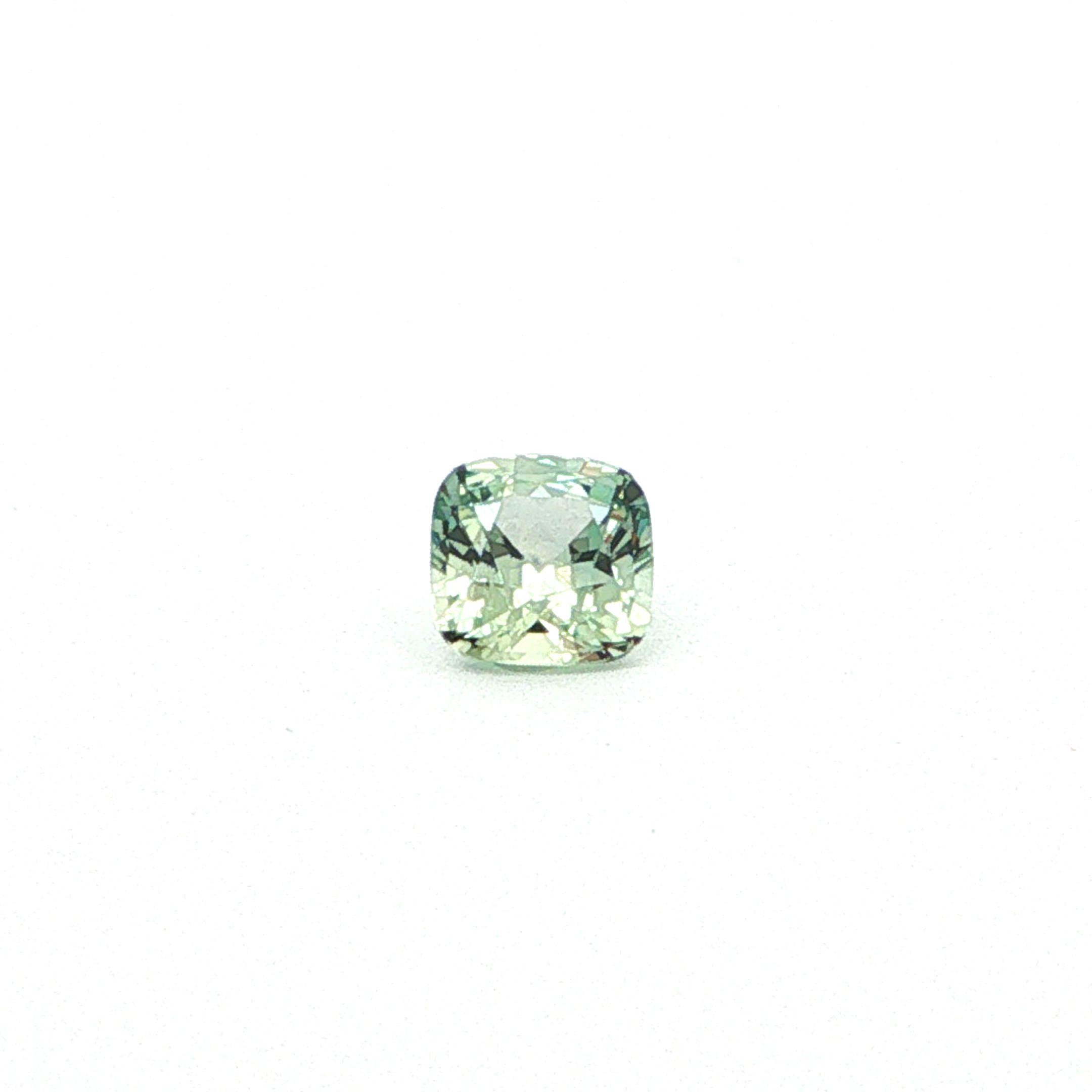 0.58 ct Cushion Sapphire